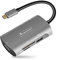 YCBUENO 7-in-1 USB C Docking Station - Triple Display, 1080P VGA, 2 USB 3.0, Type-C Data Port, 4K HDMI, PD 100W Charging, SD/TF Card Reader, Compatible with Dell/HP/Lenovo, etc