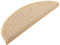 homiuse Treppenmatten Selbstklebend Sisal 15 STK. 65x25 cm Hellbeige Treppenstufen Matten Modern Stufenteppich Stufenmatten Innen Treppenstufen Antirutsch Treppenstufen Schutz Komfortabel & Warm