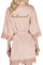 Braut Robe Damen Kimonos Brautjungfer Roben Hochzeit Party Morgen Braut Roben Satin Robe Seide Roben Spitze Robe Morgenmantel, Blasses Rouge-B, XXX-Large