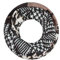 Majea Damen Loop Schal Schlauchschal Halstuch (880025) (braun 12)