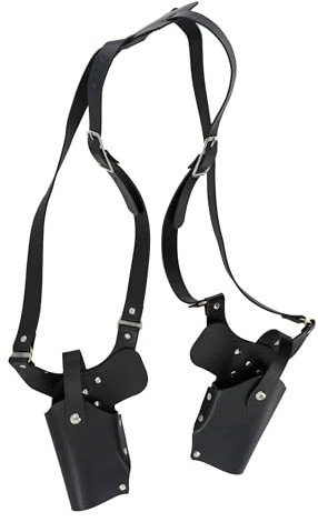 Pistolen Doppelholster schwarz