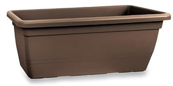 Generico FIORIERA ANTHEA VASO DA FIORI RETTANGOLARE CASSETTA PER FIORI VARIE MISURE E COLORI (80X40X34H, BRONZO)