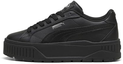 PUMA Karmen II L, Scarpe da Ginnastica Donna, Puma Black Puma Puma Colore Argento, 38 EU