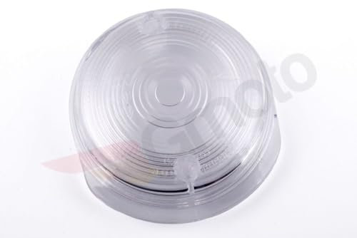 passt Simson S51 ETZ Lichtaustritt Blinkerkappe vorn für Blinker rund weiß