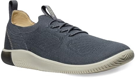 KEEN Knx Knit Lace Sneaker für Herren, Schwarz/Magnet, 47.5 EU