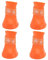 CIYODO Haustier Regenstiefel Hund Welpen Schneeschuhe Easy-on Gummischuhe Feature Größe L