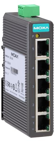 digitX EDS 205 Moxa - Switch Non gestito Industriale con 5 Porte Ethernet