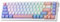 Redragon K709 PRO 65% Wireless Gasket RGB Gaming Keyboard, 68 Keys Hot-Swap Compact Mechanical Keyboard w/Free-Mod Socket, 5-Layer Noise Dampening & Round PBT Keycaps, Quiet Custom Linear Switch