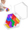 Sechseck-Puzzle für Kinder, Tageskalender-Puzzlespielzeug - Anspruchsvolles Waben-Puzzlespielzeug mit sechseckigen Blöcken - Logiktraining, interaktives Eltern-Kind-Puzzlespielzeug für