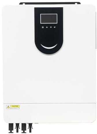Onduleur Hybride Solaire, Onduleur Hybride pour Batterie Plomb-Acide/Lithium 48 V, Entrée Pv 60-450 V CC, Onduleur Solaire Hybride, Onduleur De Stockage D'énergie Intégré