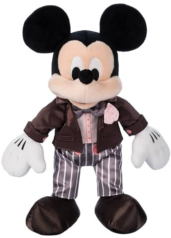 Disney Store Official - Micky Maus als Bräutigam - Kuscheltier - 30,5 cm/12 - Plüschmaus im Smoking - Verlobungs- oder Hochzeitsgeschenk - Ab der Geburt geeignet - Ab 0 Jahren