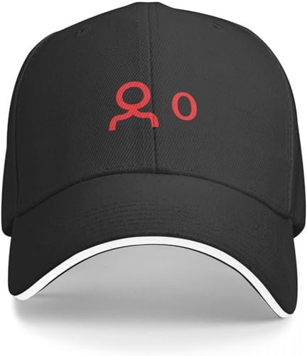 Baseballkappe Hip Hop Sonnenhut Zero Viewers on Twitch Cap Baseball Cap Neu im Hut Snapback Cap Männer Hut Frauen Geburtstagsgeschenk