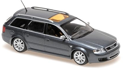 Minichamps 940011711 AUD. RS6 Avant Grey Metallic 2002 - maßstab 1/43 - Modellauto