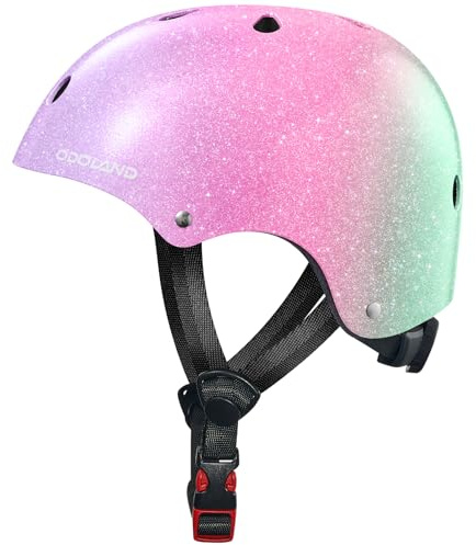 Odoland Kids Bike Helmet for Boys Girls, Adjustable and Ventilated Safety Cycling Helmet for Multi-Sport Protection Kids Age 3-8 for Cycling Skating Scooter