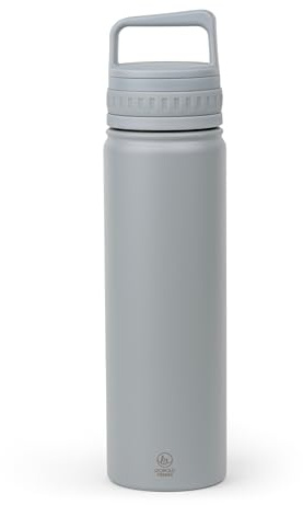 Leopold Vienna - Cold Brew Infuser Bottle Moshi To-Go Mug Thermos Flask - Iced Coffee - Grey - Glass