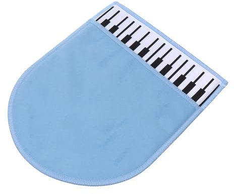 Flanell Piano Reinigungshandschuh, Doppelseitiges Tuch für Tasten | 1 Stück, Staubfreie Pflege gegen Fingerabdrücke, Schmutz und Öl für Musikunterricht, Probenraum
