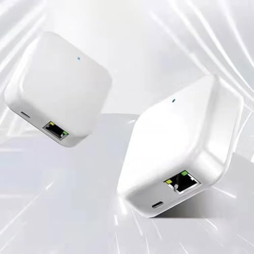 für TTLOCK G2/G3 Smart Lock für Gateway, 9,8 m Reichweitenbrücke für Fernbedienung über TTLOCK App, ABS-Gehäuse, Weiß