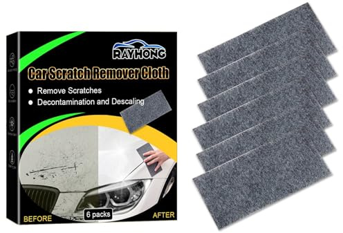 NanoPolix Scratch Remover Kratzerentferner Auto – Nano Poliertuch gegen Lack-Kratzer & Oxidation, Wiederverwendbar
