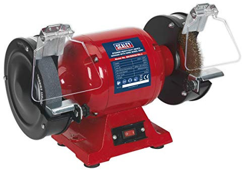 Sealey 150mm Touret avec Roue de Fil 450w/230v Robuste