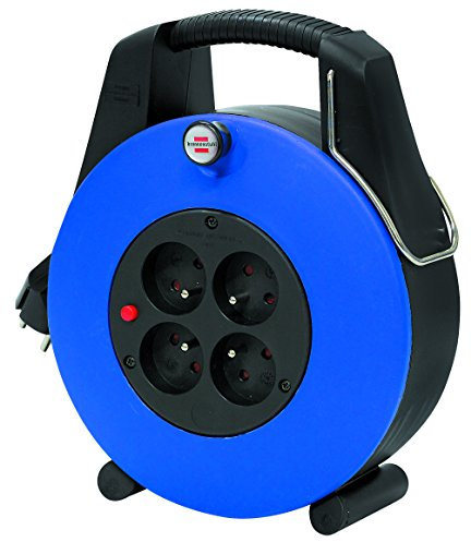 Brennenstuhl confort-line cl-xl Kabeltrommel H05VV-F 3 G1,0, blau, 1102931