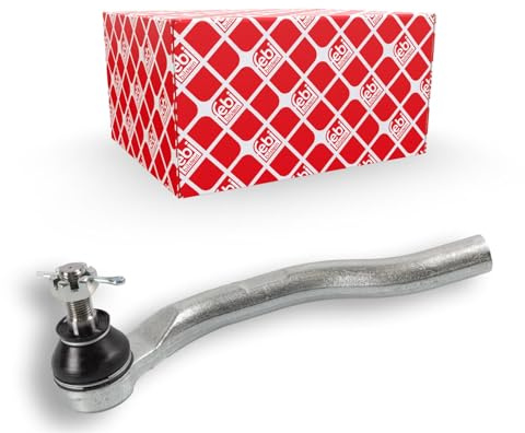 febi bilstein 42237 Spurstangenendstück mit Kronenmutter und Splint, 1 Stück