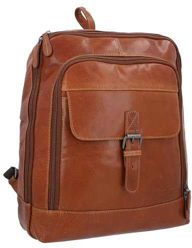 Gusti Leder Rucksack - Niki Lederrucksack Damen und Herren - Moderne Rucksäcke - Rucksack Laptop Damen - Kurierrucksack - Mini Rucksack - Rucksack Herren Vintage