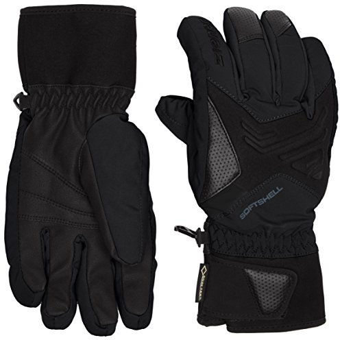 Ziener Herren GOMSER GTX(R)+Gore Active Glove ski Alpine Skihandschuh, Black, 9