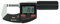 Mahr Federal 4157020 Digitales Mikrometer, LCD-Bildschirm und In/mm-Einheiten, Schwarz/Rot