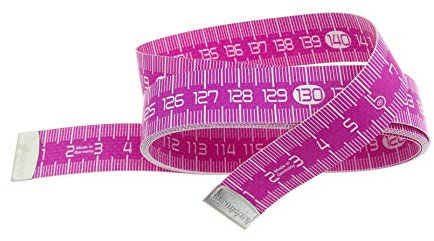 Hoechstmass Balzer GmbH 61106P trendy pink cm SB Maßband 150 cm, Polyester, 150x18.4 cm