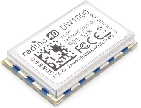 radino40 DW1000 mit nRF52840 Prozessor und DW1000 UWB-Chip 3.5-6.5GHz, BLE, 2.4GHz