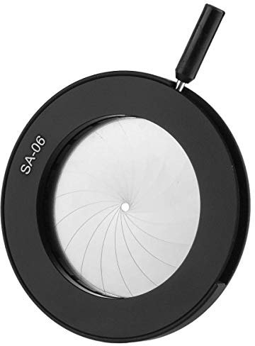 Pixapro 75mm Iris Diaphragm for the MINI30D Photography Lighting Softbox Godox Flash Diffuser Fresnel Lens Portable Light Studio Rotolight Cine Lens Flash Gel Light Filters
