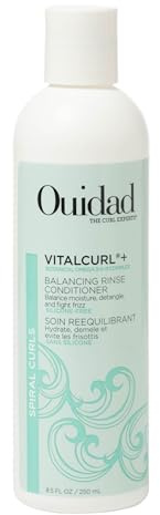 Ouidad VitalCurl Plus Balancing Rinse Conditioner für Uni, 240 ml
