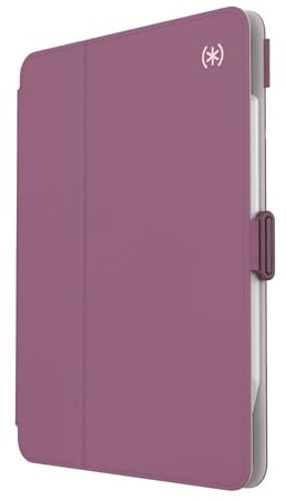 Speck-Produkte Balance Folio-Schutzhülle iPad Air (2020)/iPad Pro 11-Zoll-(2018-2021)-Schutzhülle, mit Microban-Schutz, Plumberry Purple/Crushed Purple/Crepe Pink