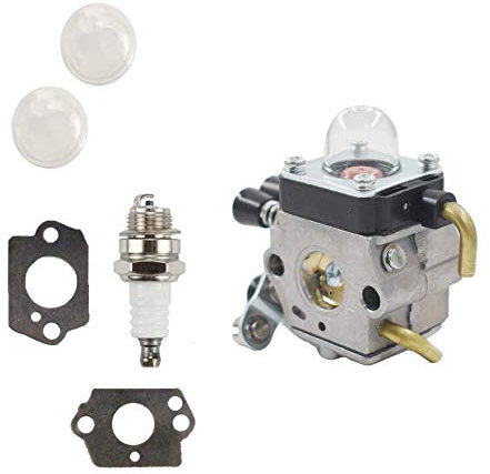 waltyotur Carburateur C1Q-S97 avec joint d'amorçage ampoule de rechange pour taille-haie Stihl HS45 FC55 FC75 FC85 FS310 FS38 FS45 FS45C FS45L FS46 FS80 C1Q-S169B Carb