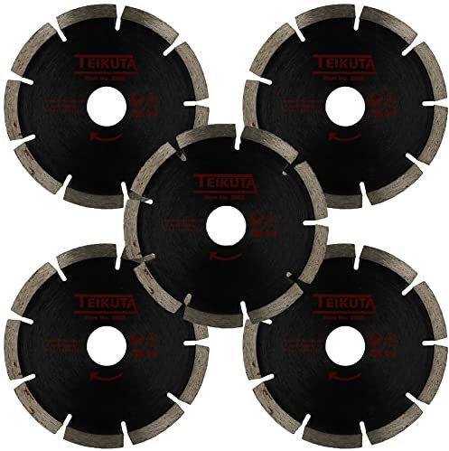 115mm x 8mm Diamond Mortar Raking Disc Pointing Disc Blade Masonry 5pk
