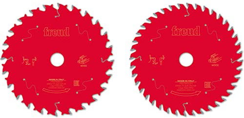 Freud F03FS09892 Circular Saw Blade Twin Pack for Wood 165 x 20mm x 24 & 40T