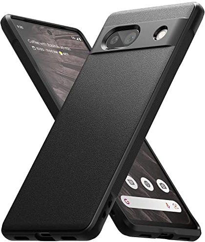 Ringke Onyx Compatibile con Cover Google Pixel 7a, Piacevole al Toccandola e Protezione da Ditate e Macchie, Custodia Nera Non scivolosa con Buon grip - Black