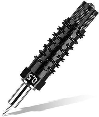 Aristo AR64050PRO MG1 PRO Ersatz-Zeichenspitze für Tuschfüller MG1 PRO Strichstärke 0,50 mm (verchromte Zeichenspitze für hohe Präzision und Langlebigkeit, gleichmäßiger Tintenfluss) schwarz
