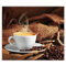 SMTDeco Herdabdeckplatte Ceranfeld Abdeckplatte Herdabdeckung Herdplatten Abdeckungen Induktionskochfeld 60x52 cm Einteilig Kaffee Weiß