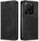 PaceBid Leder Handyhülle für Xiaomi 13T Pro 5G/Xiaomi 13T Hülle Leder Klappbar Flip Case Tasche Kartenfach Standfunktion Schutzhülle für Xiaomi 13T Pro 5G/Xiaomi 13T - Schwarz