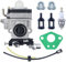 Carburatore per 43cc 49cc 52cc Decespugliatore e Tagliaerba, ADEFOL Kit Carbu con Carburatore, Guarnizione, Candela, Filtro Benzina Parti di Ricambio Accessorio 52 cc Motore