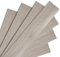 Fiqops PVC Bodenbelag, 42 Fliesen ca. 6m² Vinylboden Wasserfest Rutschfest, Wasserfest Bodenbelag Selbstklebend Vinylboden 91,5cm x 15,2cm Dicke 1,5 mm (White Oak)