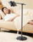Duukoa Tablet Stand for Bed Floor Tablet Stand Tablet Holder Adjustable Phone Stand Holder for 4.7-12.9'' iPad, iPhone, Samsung Galaxy Tablet Black
