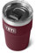 YETI Rambler Stapelbarer Becher, vakuumisoliert, Edelstahl mit MagSlider-Deckel, 473 ml, Wild Vine Red