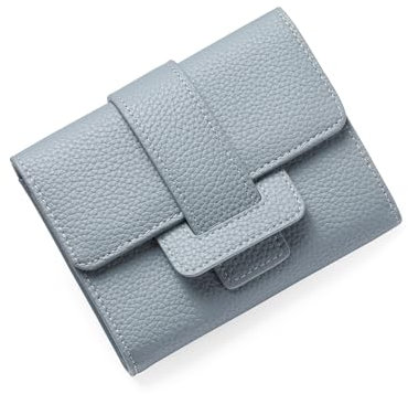 GOIACII Portafoglio Donna Piccolo Pelle Blocco RFID Portamonete con Porta Carte di Credito