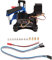 plplaaoo RC Drone Camera Gimbal Metal Brushless BGC 2.2 per 3 3+ 4 Camera Quadcopter Component con struttura in lega di alluminio lavorata CNC (Nero)