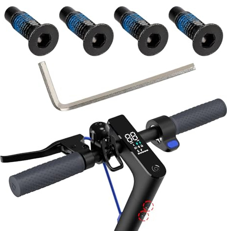 D8L Scooter Stirn Schrauben Zubehör Befestigungsschrauben Kit Geeignet für M365 1S Pro Mi3 Max G30 ES F Series Scooter 4 Stück