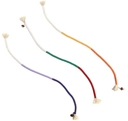 Lunaobrik Juegos Para Gatos Cuerda Masticar - Juguete Para Limpiar Los Dientes De Los Gatitos,Interactivos Para La Limpieza De Dientes Para Cachorros Y Animales De Pequeña Y Mediana