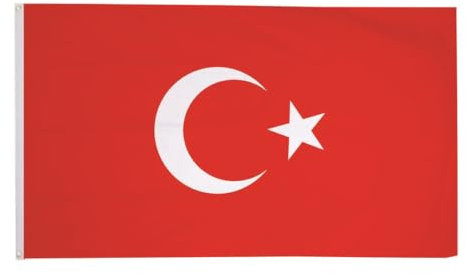 U24 Flagge Fahne Türkei 90 x 150 cm Hissfahne