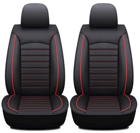 HZXCDRV Auto Sitzbezüge, für VW Golf 6 GTI Golf 7 Golf 7 GTI Golf TDI Golf Sportsvan 2 Sitzbezug Auto Vordersitze,Schonbezug Autositz, Atmungsaktiv Verschleißfest Bequem,A